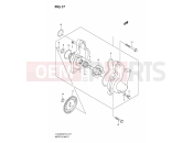 SUZUKI LT-Z400Z K8 (2008) (E19) WATER PUMP