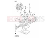 SUZUKI LT-Z400Z K8 (2008) (E19) CYLINDER HEAD