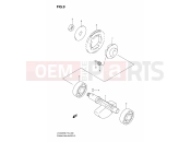 SUZUKI LT-Z400Z K8 (2008) (E19) CRANK BALANCER