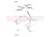 SUZUKI LT-Z400Z K8 (2008) (E19) SIDE COVER