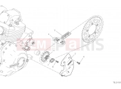 DUCATI Scrambler Icon Dark FRONT SPROCKET - CHAIN [MOD:SCR800DK]