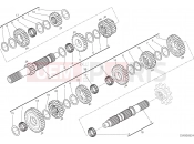 DUCATI Scrambler Urban Motard GEAR BOX [MOD:SCR800UM]