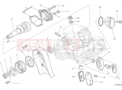 DUCATI 2022 Scrambler Desert Sled Fasthouse VERTICAL CYLINDER HEAD - TIMING [MOD:SCR800FH]
