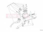DUCATI 2022 Scrambler Desert Sled Fasthouse FRONT BRAKE PUMP [MOD:SCR800FH]