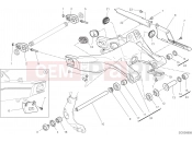DUCATI 2022 Scrambler Desert Sled REAR SWINGING ARM