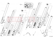 DUCATI 2022 Scrambler 1100 Tribute Pro FRONT FORK