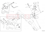 DUCATI 2022 Scrambler 1100 Sport Pro REAR BRAKE SYSTEM