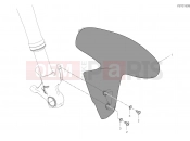 DUCATI STREETFIGHTER V4 FRONT MUDGUARD [MOD:SFV4]