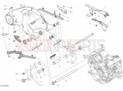 DUCATI 2022 Supersport 950 S REAR SWINGING ARM [XST:AUS]