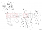 DUCATI DesertX FRONT MUDGUARD