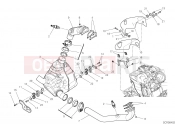 DUCATI DesertX EXHAUST MANIFOLD