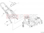 DUCATI DesertX REAR FRAME COMP.