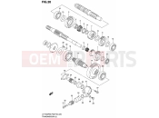 SUZUKI LT-F400F K9 (2009) (P28/P33) TRANSMISSION (2)(MODEL K8/K9)