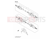 SUZUKI LT-F400F K9 (2009) (P28/P33) FRONT DRIVE SHAFT