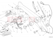 DUCATI Scrambler 1100 Dark Pro FOOTRESTS, RIGHT