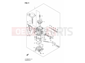 SUZUKI LT-F400 K9 (2009) (P17) CARBURETOR (MODEL K8/K9)