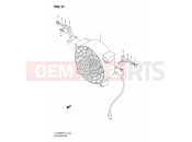 SUZUKI LT-F400 K9 (2009) (P17) COOLING FAN