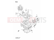 SUZUKI LT-F400 K9 (2009) (P17) CYLINDER HEAD