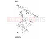 SUZUKI LT-F400 K9 (2009) (P17) REAR SWINGINGARM