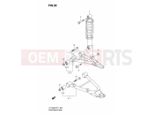 SUZUKI LT-F400 K9 (2009) (P17) SUSPENSION ARM