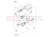 SUZUKI LT-F400 K9 (2009) (P28/P33) AIR CLEANER (MODEL K8/K9)
