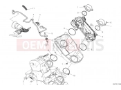 DUCATI 2023 Hypermotard 950 RVE THROTTLE BODY