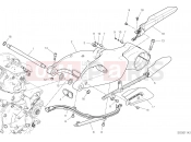 DUCATI Hypermotard 950 REAR SWINGING ARM [XST:AUS]