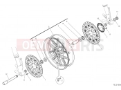 DUCATI Monster Plus FRONT WHEEL [XCO:AG]