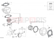 DUCATI Monster CYLINDERS - PISTONS