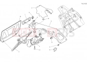 DUCATI Monster PLATE HOLDER [XST:JPN]