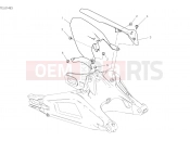 DUCATI Monster REAR MUDGUARD
