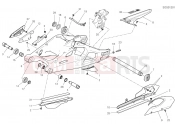 DUCATI Multistrada V4 S REAR SWINGING ARM