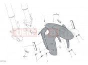 DUCATI Multistrada V4 S FRONT MUDGUARD