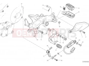 DUCATI Multistrada V4 Pikes Peak FOOTRESTS, LEFT