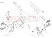 DUCATI Multistrada V4 Pikes Peak REAR FOOTREST