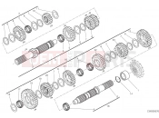 DUCATI Multistrada V2 S GEAR BOX
