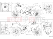 DUCATI Panigale V4 POSITIONING PLATES [XST:JPN]