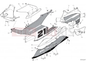 DUCATI 2023 Panigale V2 Bayliss FAIRING, LH [XST:TWN]