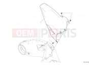 DUCATI 2023 Panigale V2 REAR MUDGUARD