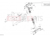 DUCATI 2023 Scrambler 1100 Tribute Pro STEERING ASSEMBLY [XST:ROK]