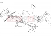 DUCATI 2023 Streetfighter V2 PLATE HOLDER [XST:JPN]