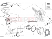 DUCATI Supersport 950 CYLINDERS - PISTONS