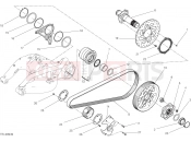 DUCATI XDiavel S HUB, REAR WHEEL