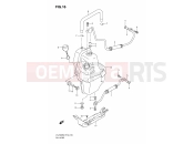 SUZUKI LT-Z400 K9 (2009) (E19) OIL HOSE
