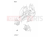 SUZUKI LT-Z400 K9 (2009) (E19) REAR FENDER (LT-Z400K9)