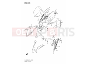 SUZUKI LT-Z400Z K9 (2009) (E19) FRONT FENDER (LT-Z400ZK9)