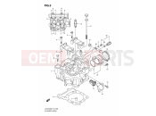 SUZUKI LT-Z400Z K9 (2009) (E19) CYLINDER HEAD