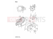SUZUKI LT-Z400Z K9 (2009) (E19) CRANKCASE COVER