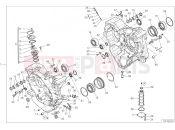 DUCATI Multistrada 1200 S HALF-CRANKCASES PAIR [MOD:MS1200S]