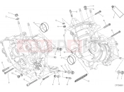 DUCATI 2017 Superbike 959 Panigale HALF-CRANKCASES PAIR [MOD:959,959 AWS]